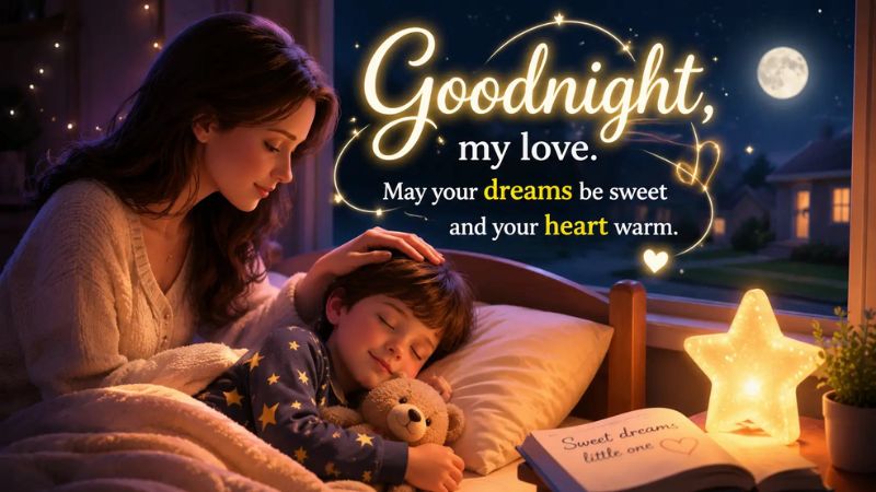 110+ Heart-Touching Goodnight Messages to Warm the Heart