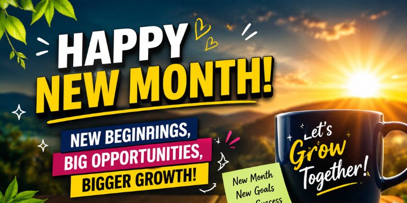 Happy New Month Messages to Clients for Trust & Growth