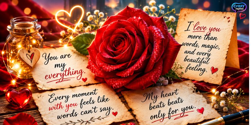 160 Deep Love Messages for Her, Say 'I Love You' Silently