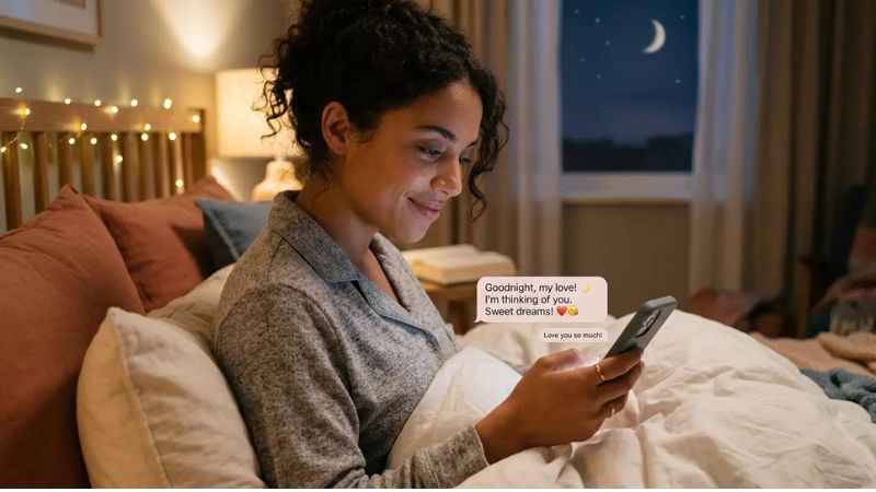 Cute Goodnight Messages to Make Him Smile