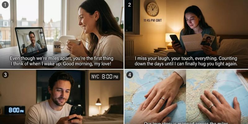 Emotional Long-Distance Love Messages for Him
