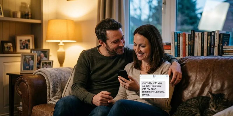 Hot Romantic Love And Trust Messages For My Wife