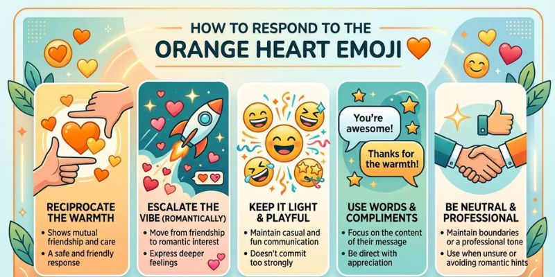 How to Respond to the Orange Heart Emoji 🧡