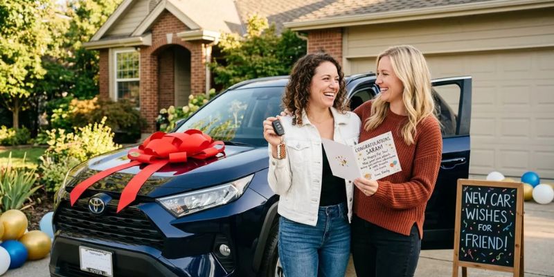 New Car Wishes for Friend