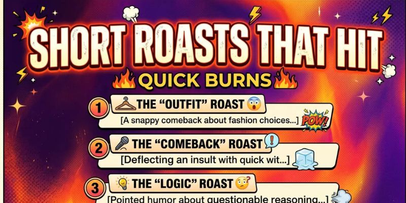 Short Roasts That Hit: Quick Burns
