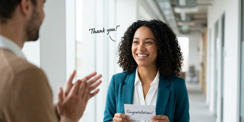 Short and Simple Replies to Congratulations