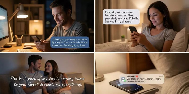 Sweet Night Love Messages For My Wife