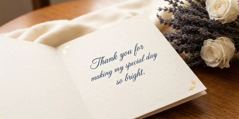 Thank You Messages for Special Occasions