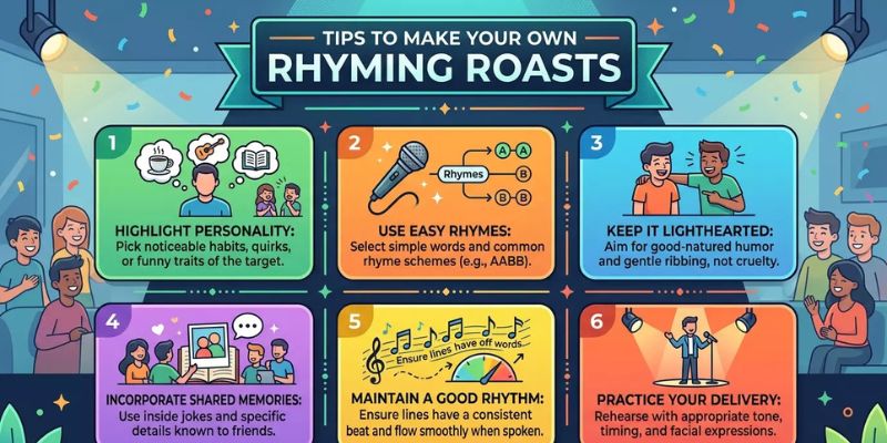 Tips to Make Your Own Rhyming Roasts