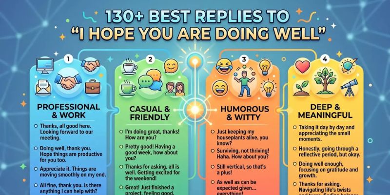 130+ Best Replies to “I Hope You Are Doing Well”