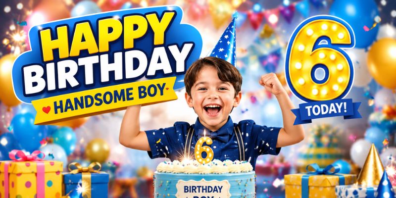 160+ Happy Birthday Handsome Boy Wishes That Melt Hearts