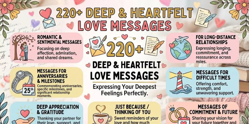 220+ Long Love Messages That Express Deep Feelings Perfectly