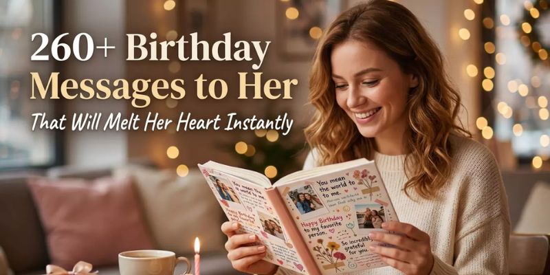 260+ Birthday Messages to Her That Will Melt Her Heart Instantly