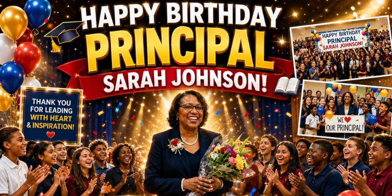 260+ Birthday Wishes for Principal That Truly Inspire