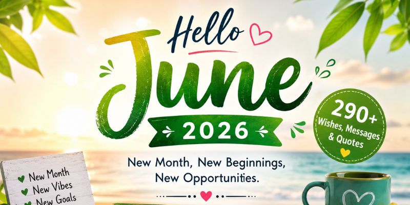 290+ New Month Wishes For June 2026 Messages And Quotes