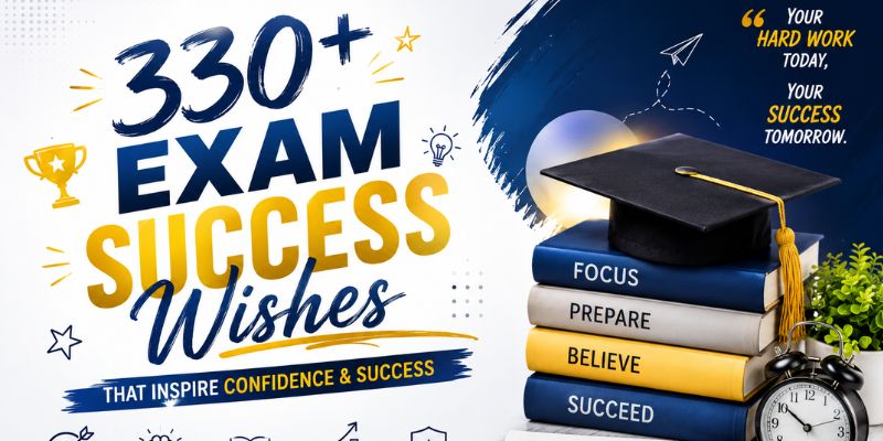 330+ Exam Success Wishes That Inspire Confidence & Success