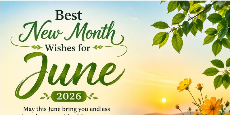 Best New Month Wishes for June 2026
