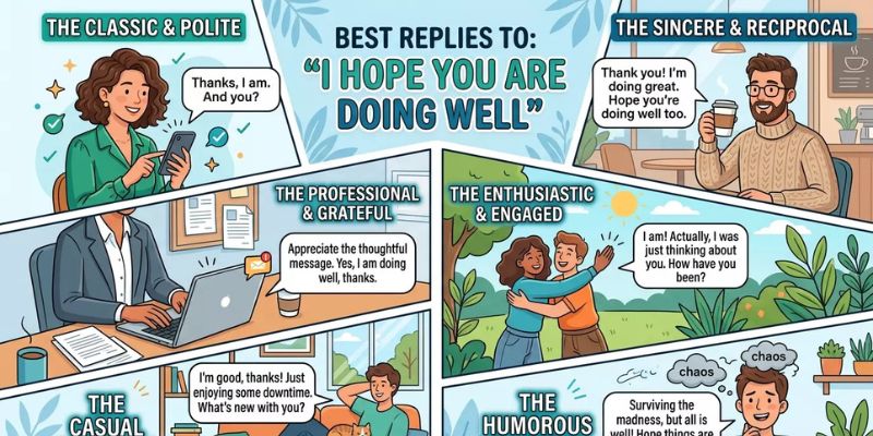 Best Replies to "I Hope You Are Doing Well"