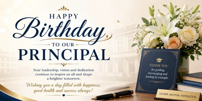 Birthday Wishes for Principal