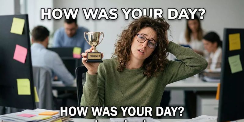Funny Replies to "How Was Your Day Going?"