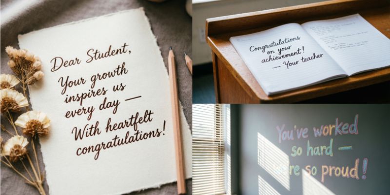 Heartfelt Congratulations Messages From Teachers