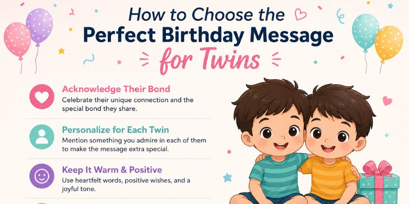 How to Choose the Perfect Birthday Message for Twins