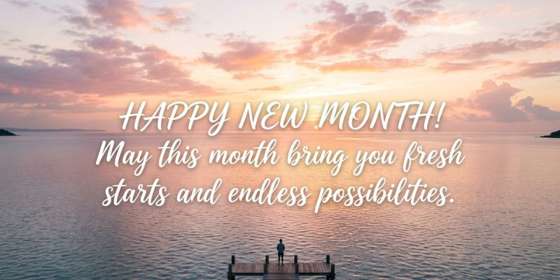Inspirational New Month Messages for Friends