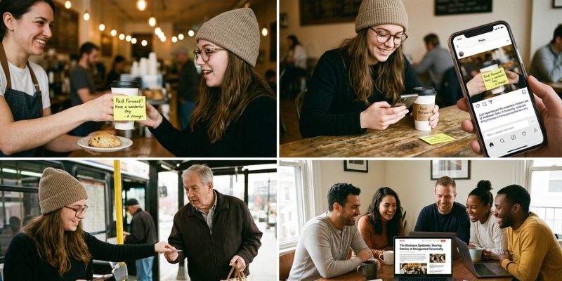 Messages for unexpected generosity