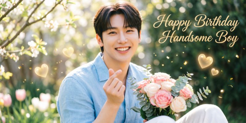Short Happy Birthday Handsome Boy Wishes