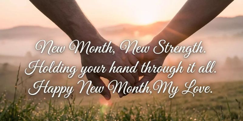 Short and Sweet New Month Wishes for Friends