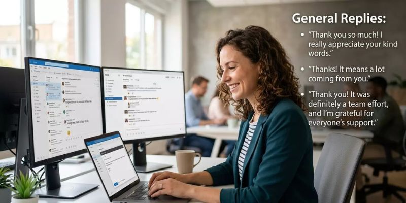 Simple & Polite Replies to Congratulations Messages