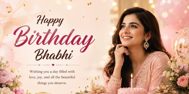 160+ Best Birthday Wishes for Bhabhi with Love (2026)