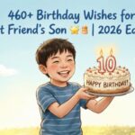 460+ Birthday Wishes for Best Friend’s Son 🎉🎂 | 2026 Edition