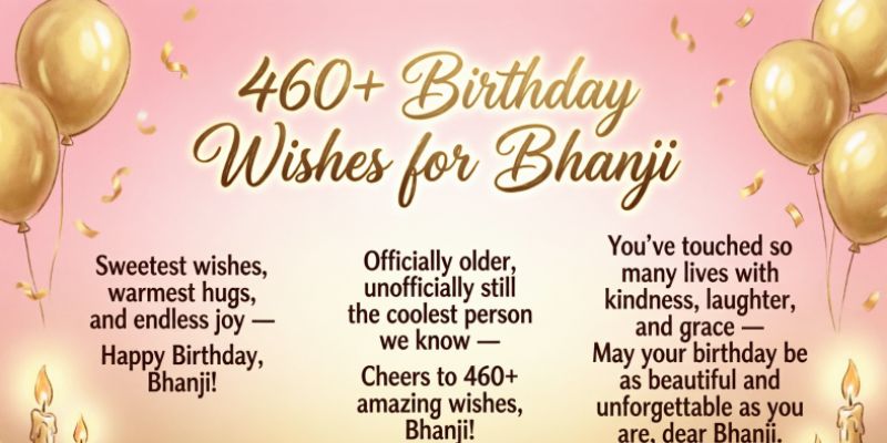 460+ Birthday Wishes for Bhanji in English 🎂💝 Sweet, Funny & Heartfelt Messages