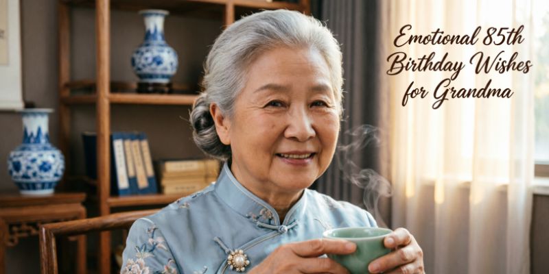 Emotional 85th Birthday Wishes for Grandma