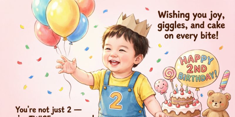 Funny 2nd Birthday Wishes
