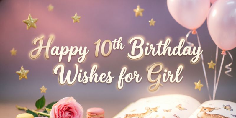 Happy 10th Birthday Wishes for Girl