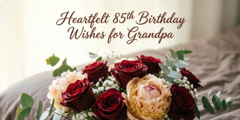 Heartfelt 85th Birthday Wishes for Grandpa