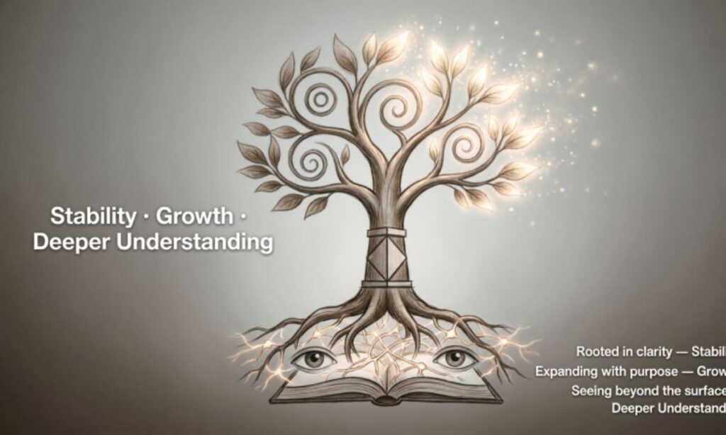 How it represents stability, growth, and deeper understanding