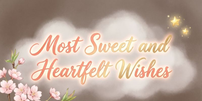 Most Sweet and Heartfelt Wishes

