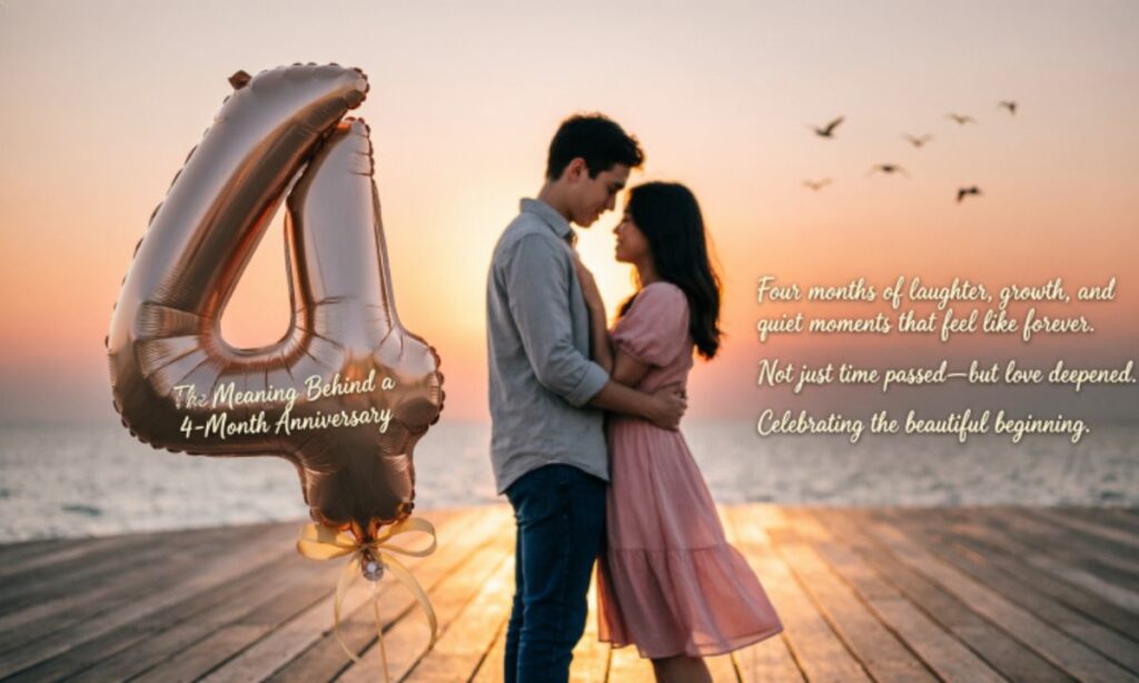 The Meaning Behind a 4-Month Anniversary