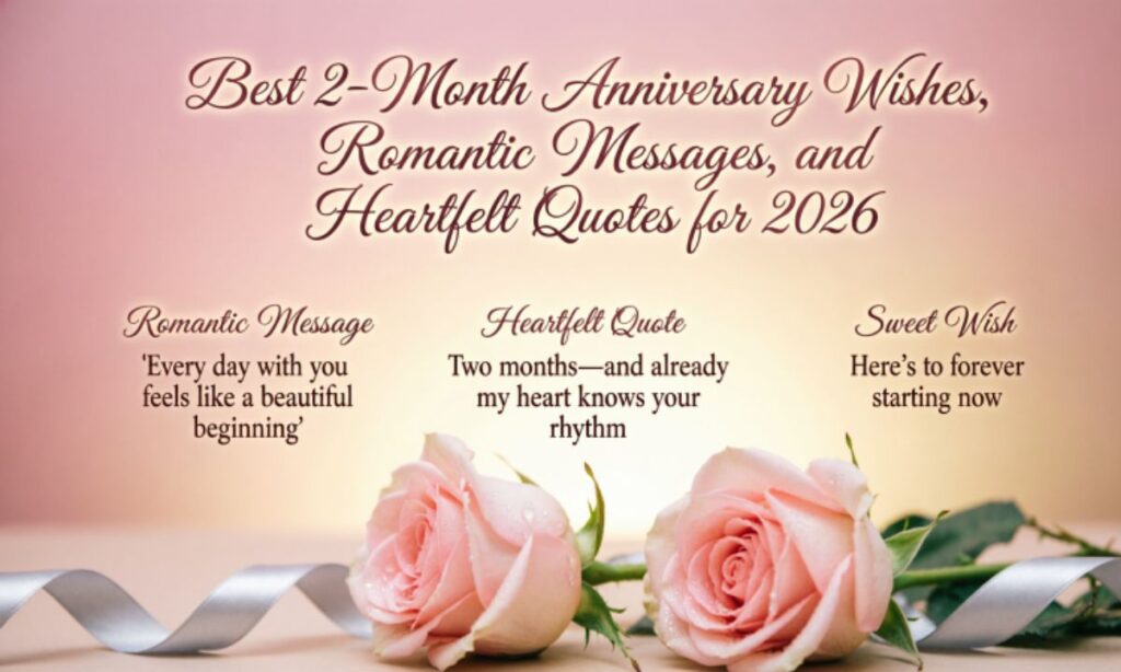 Best 2-Month Anniversary Wishes, Romantic Messages, and Heartfelt Quotes for 2026