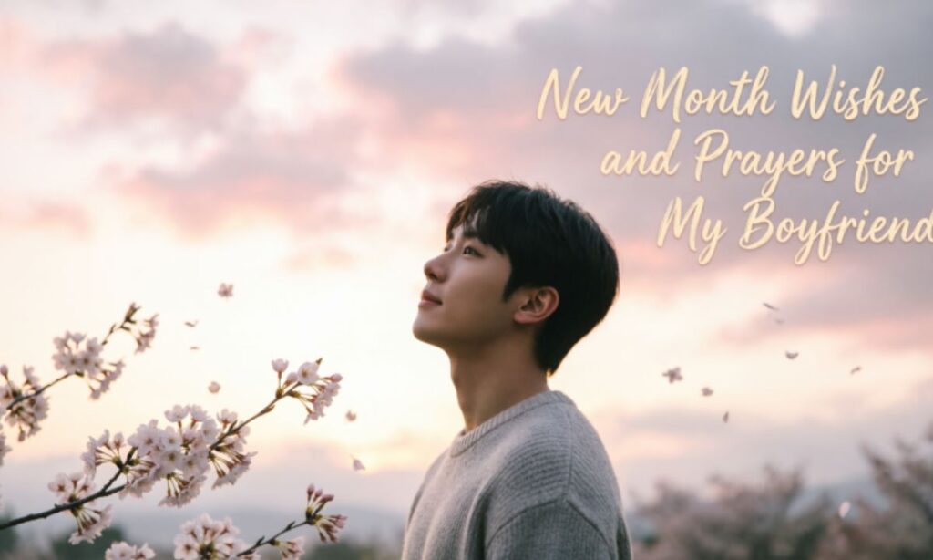 New Month Wishes and Prayers for My Boyfriend